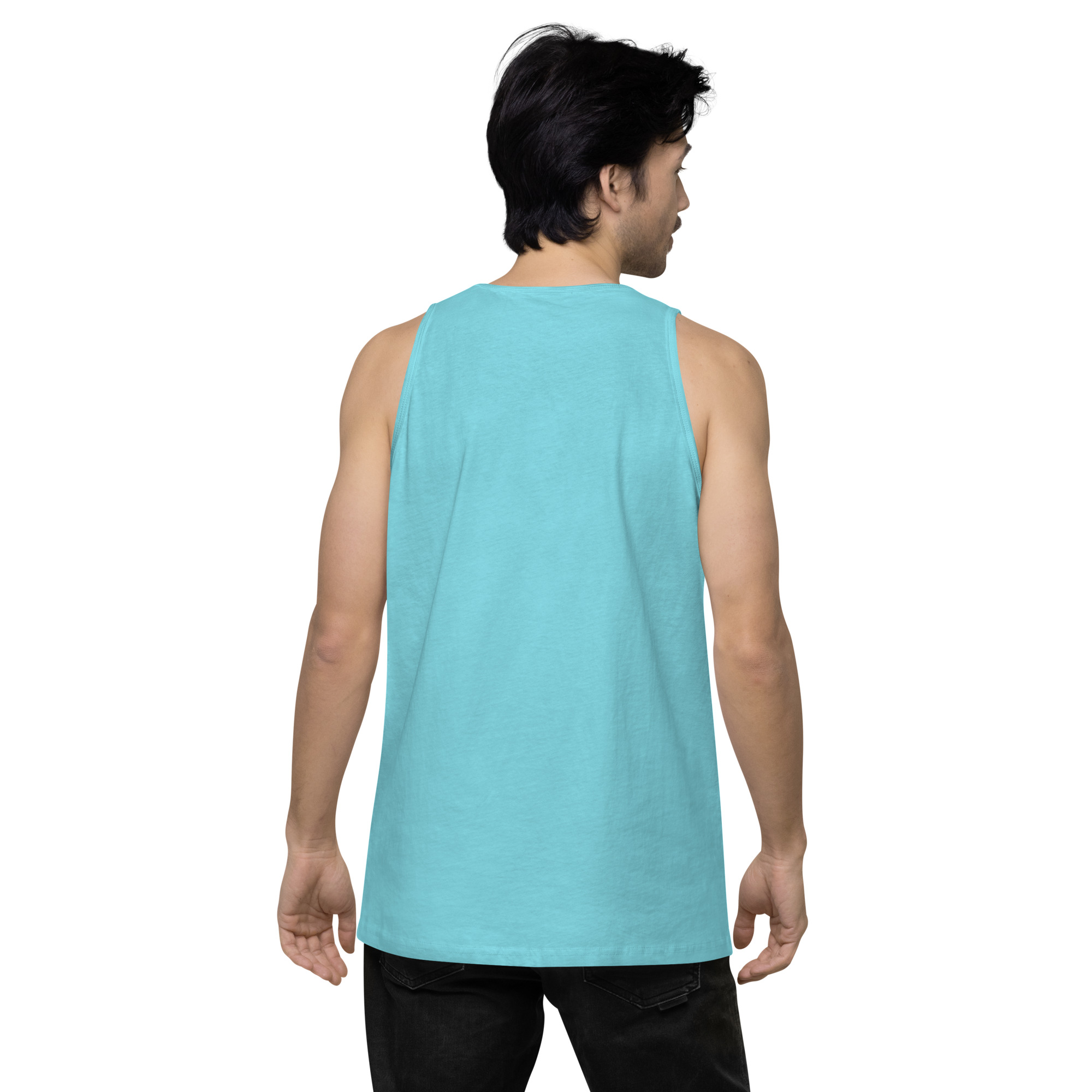 The Human Circuit ReLeaf Men’s premium tank top - Image 25