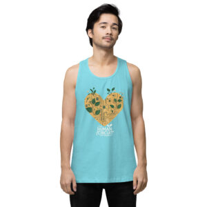 The Human Circuit ReLeaf Men’s premium tank top