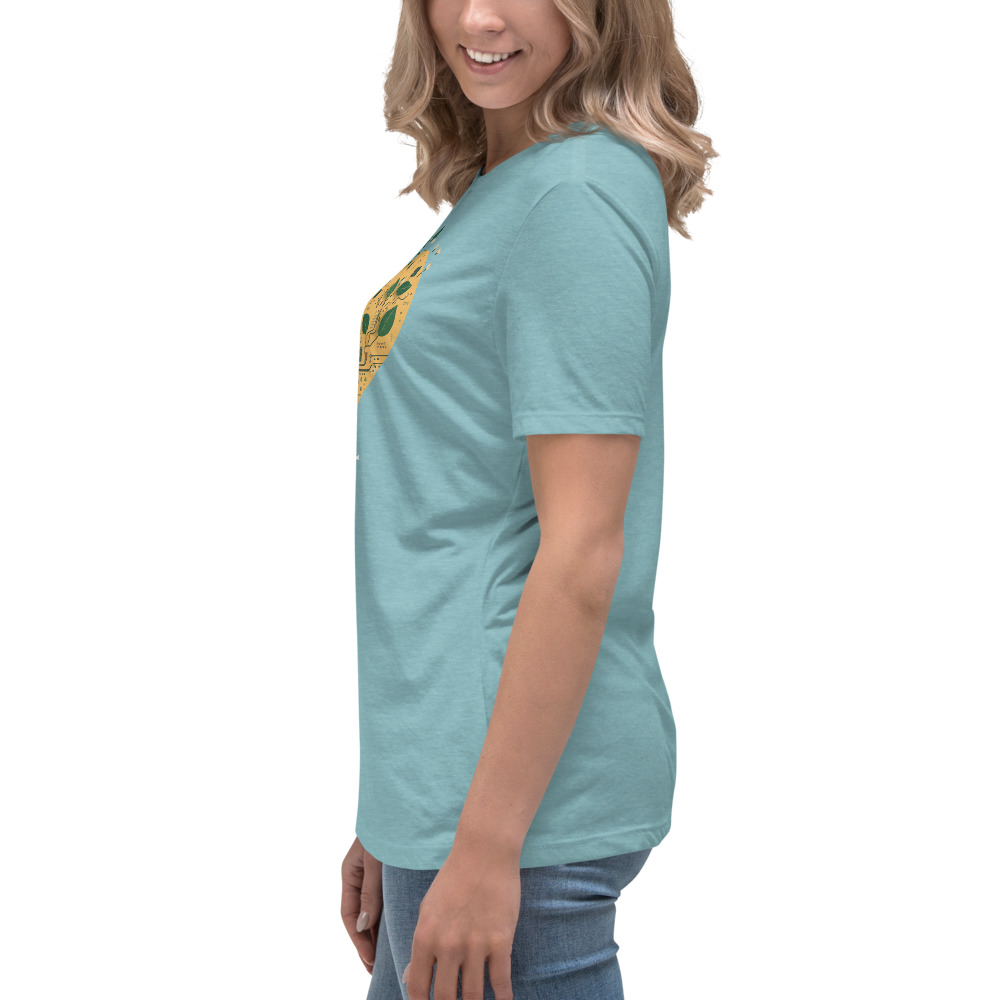 The Human Circuit ReLeaf - Women's Relaxed T-Shirt - Image 8