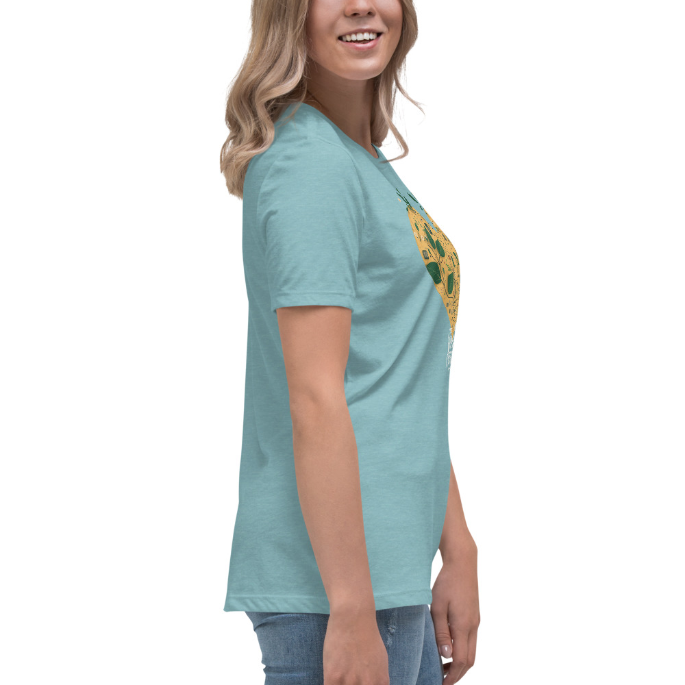 The Human Circuit ReLeaf - Women's Relaxed T-Shirt - Image 10